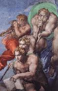 Michelangelo Buonarroti Last Judgment France oil painting artist